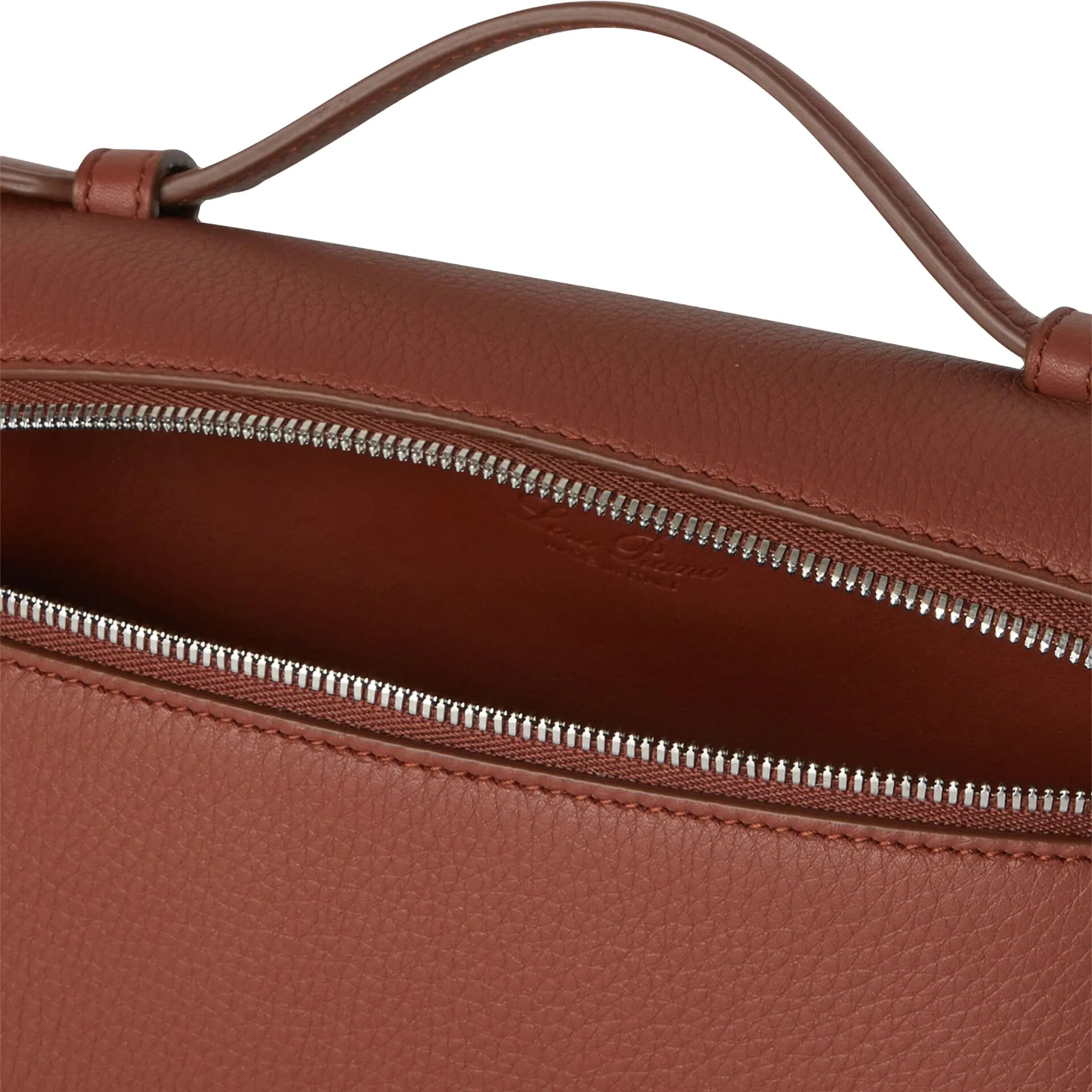 Detailed View of Loro Piana Extra Pocket L19 Kummel Shoulder Bag FAN4045_P500